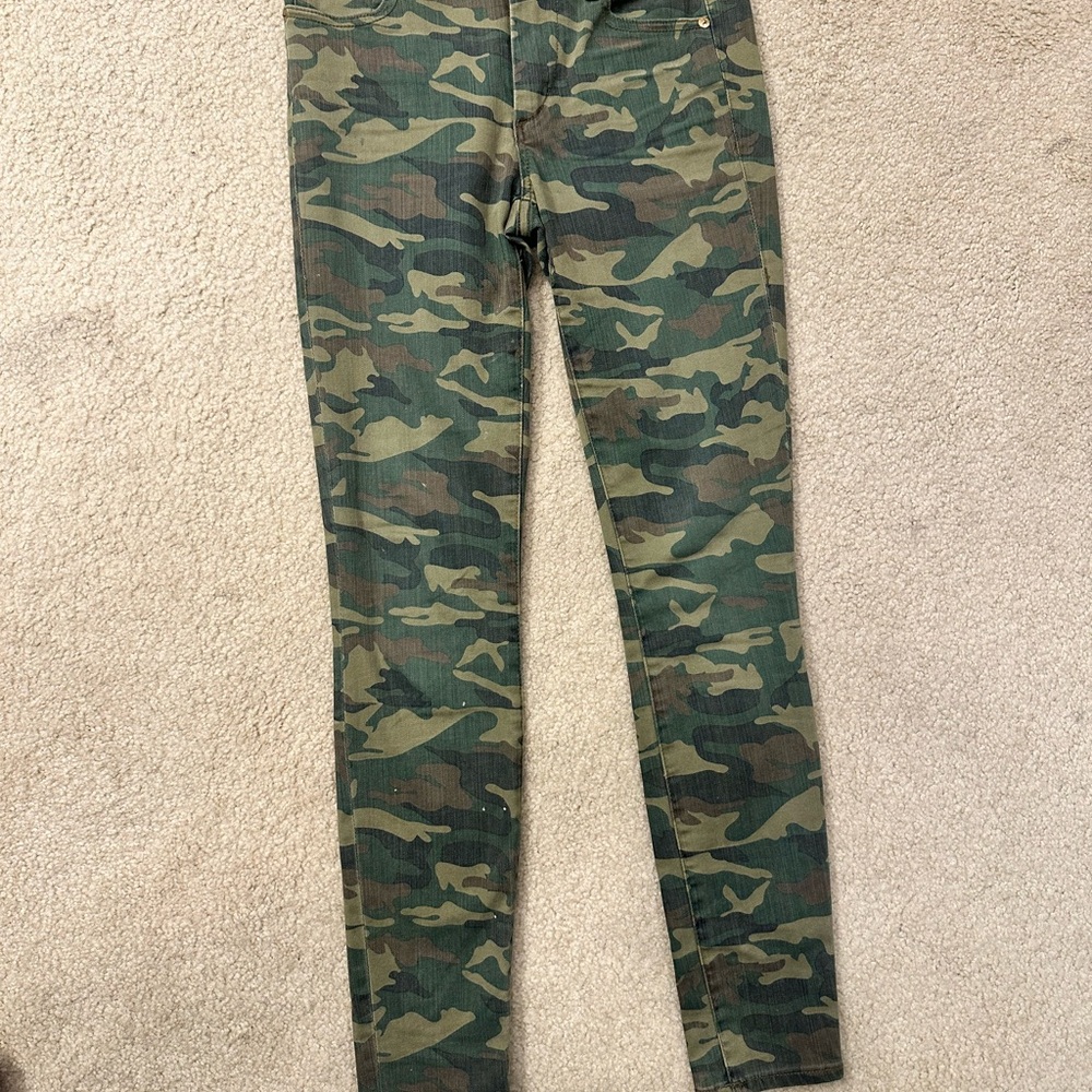 True Religion Camouflage Skinny Pants
